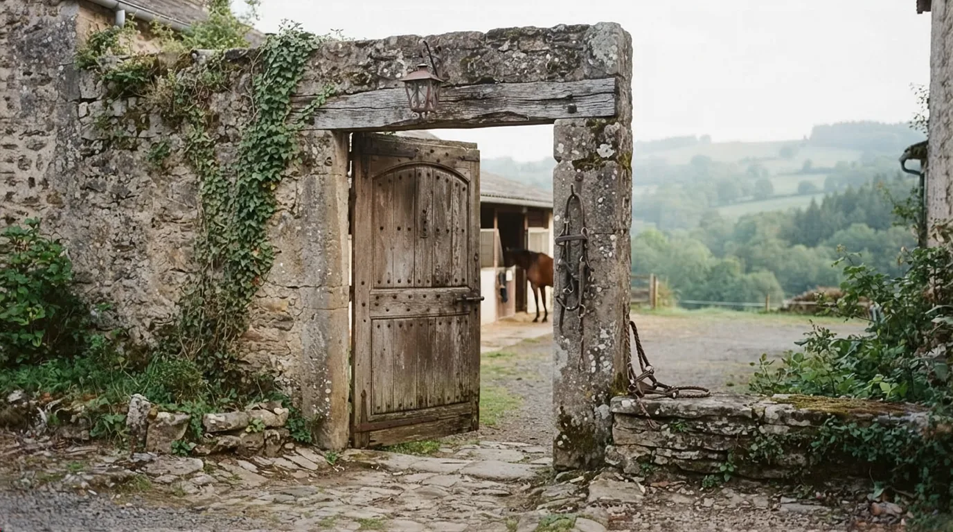 Entrée du Equi' PERIGORD, centre équestre à Saint-Cyprien
