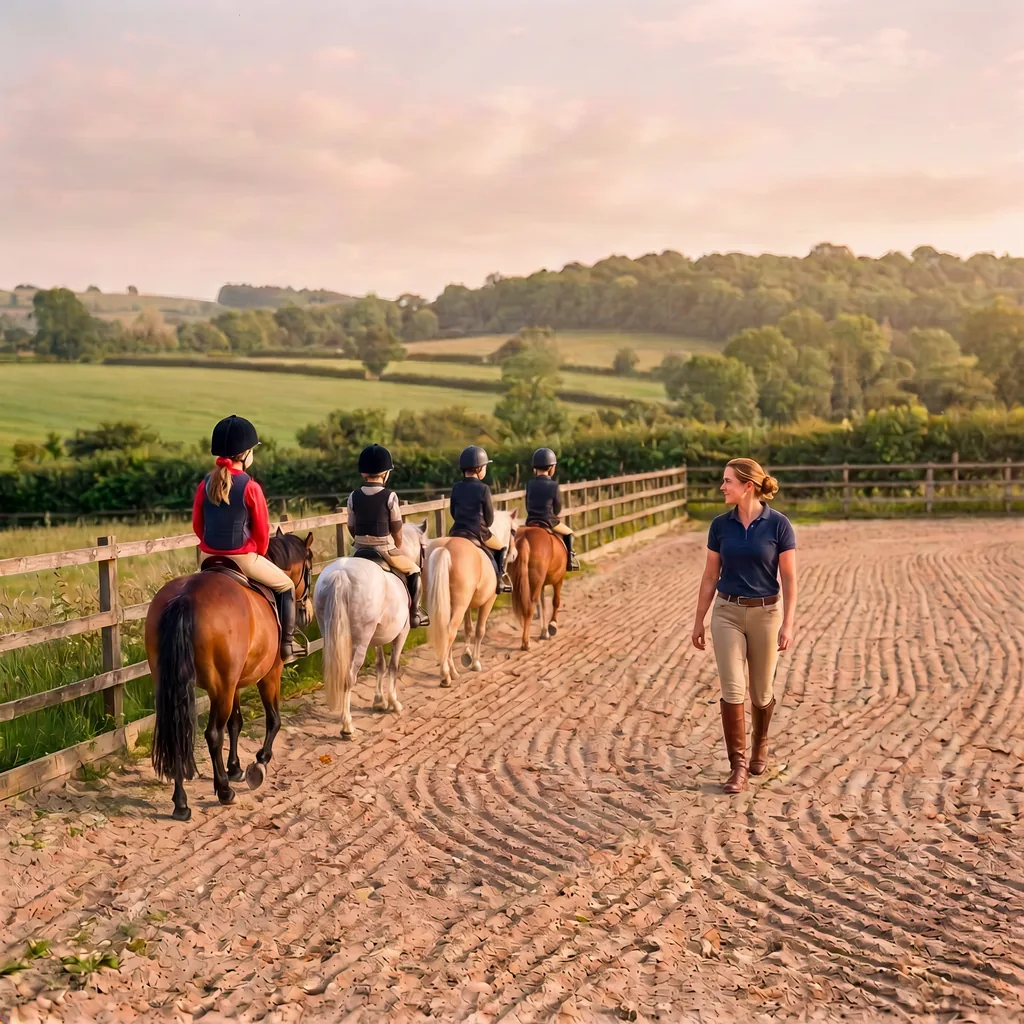 Cours de poney à Saint-Cyprien, Dordogne